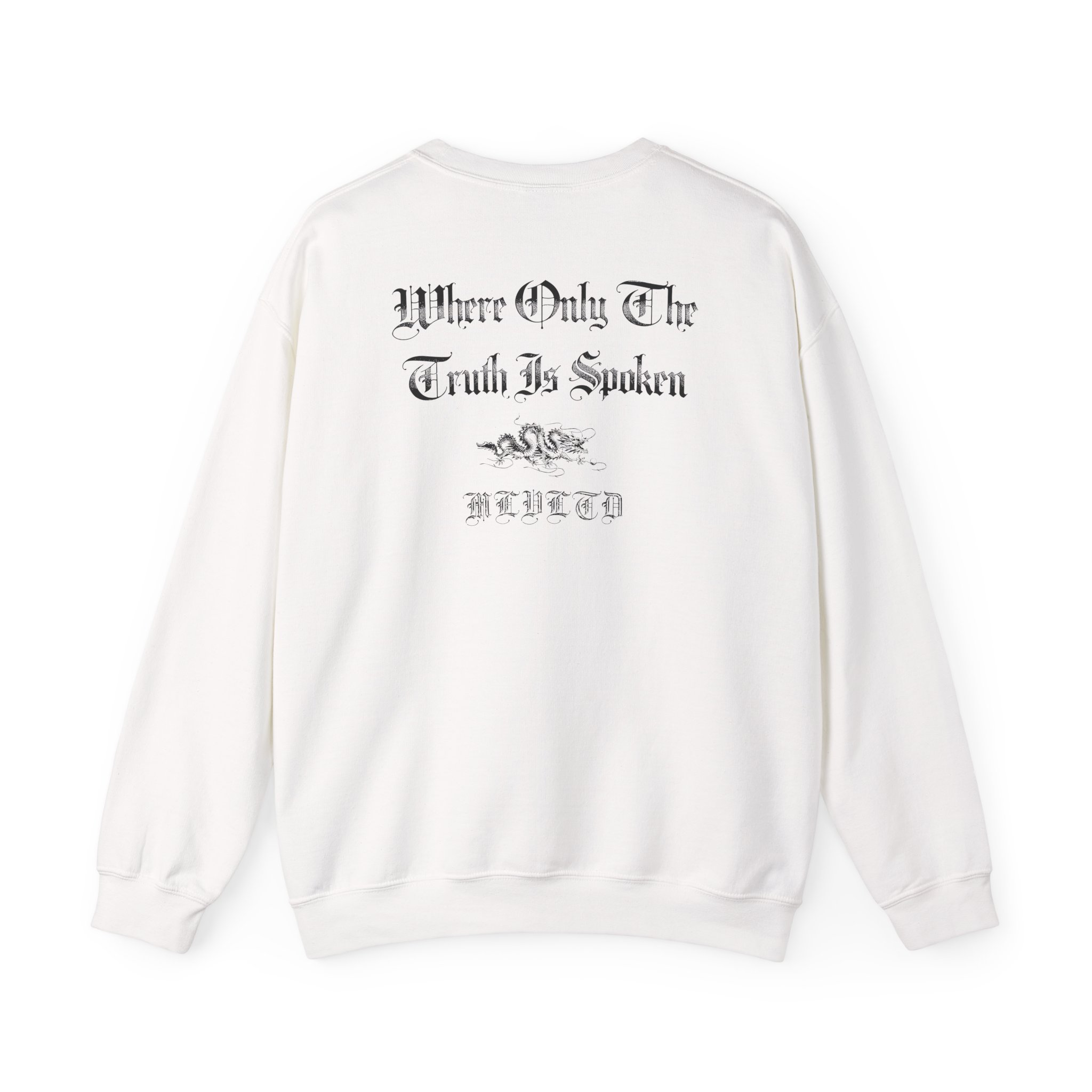 Malevolence Where Only the Truth is Spoken Unisex Heavy Blend Crewneck Sweatshirt