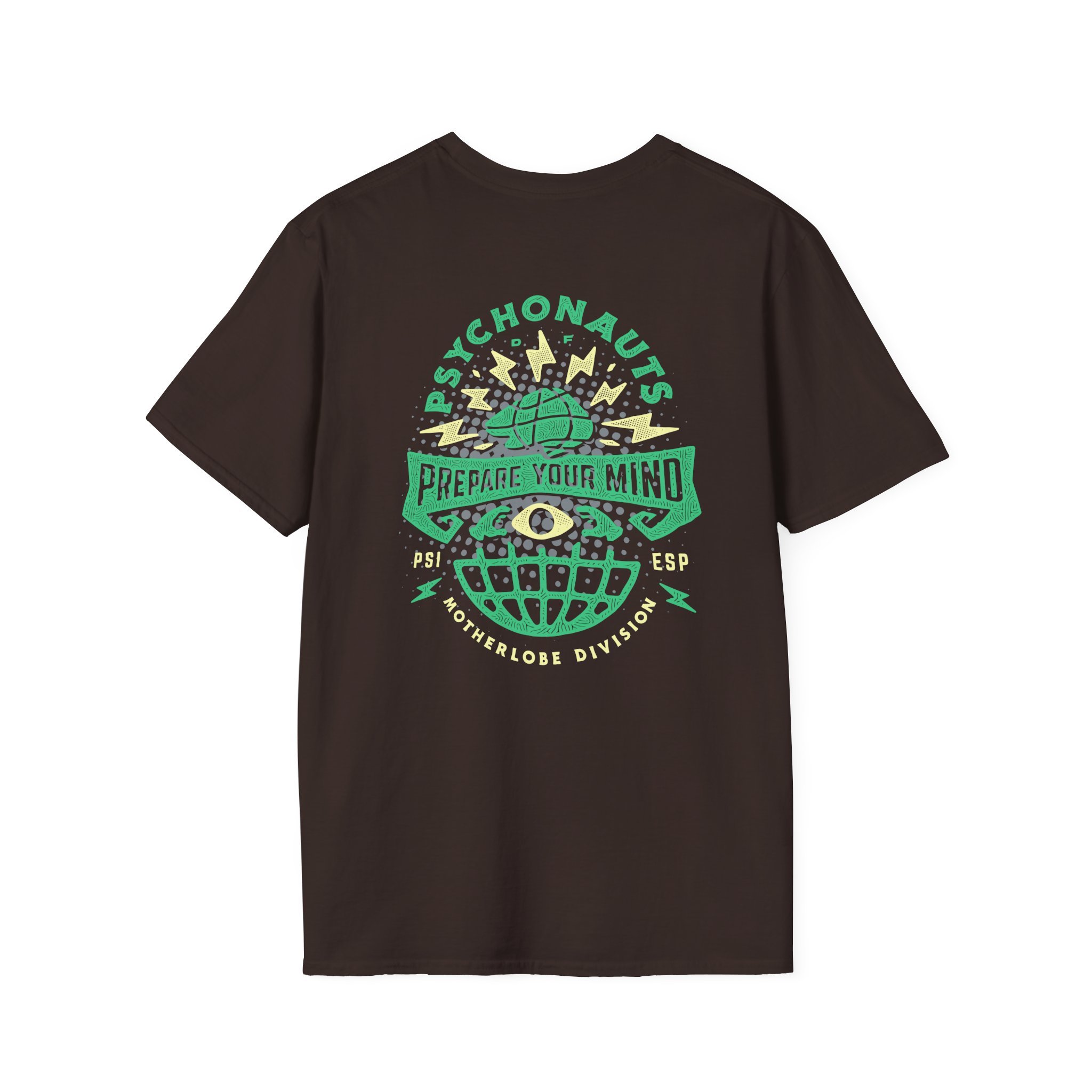 Double Fine Psychic Agency Unisex Softstyle T-Shirt
