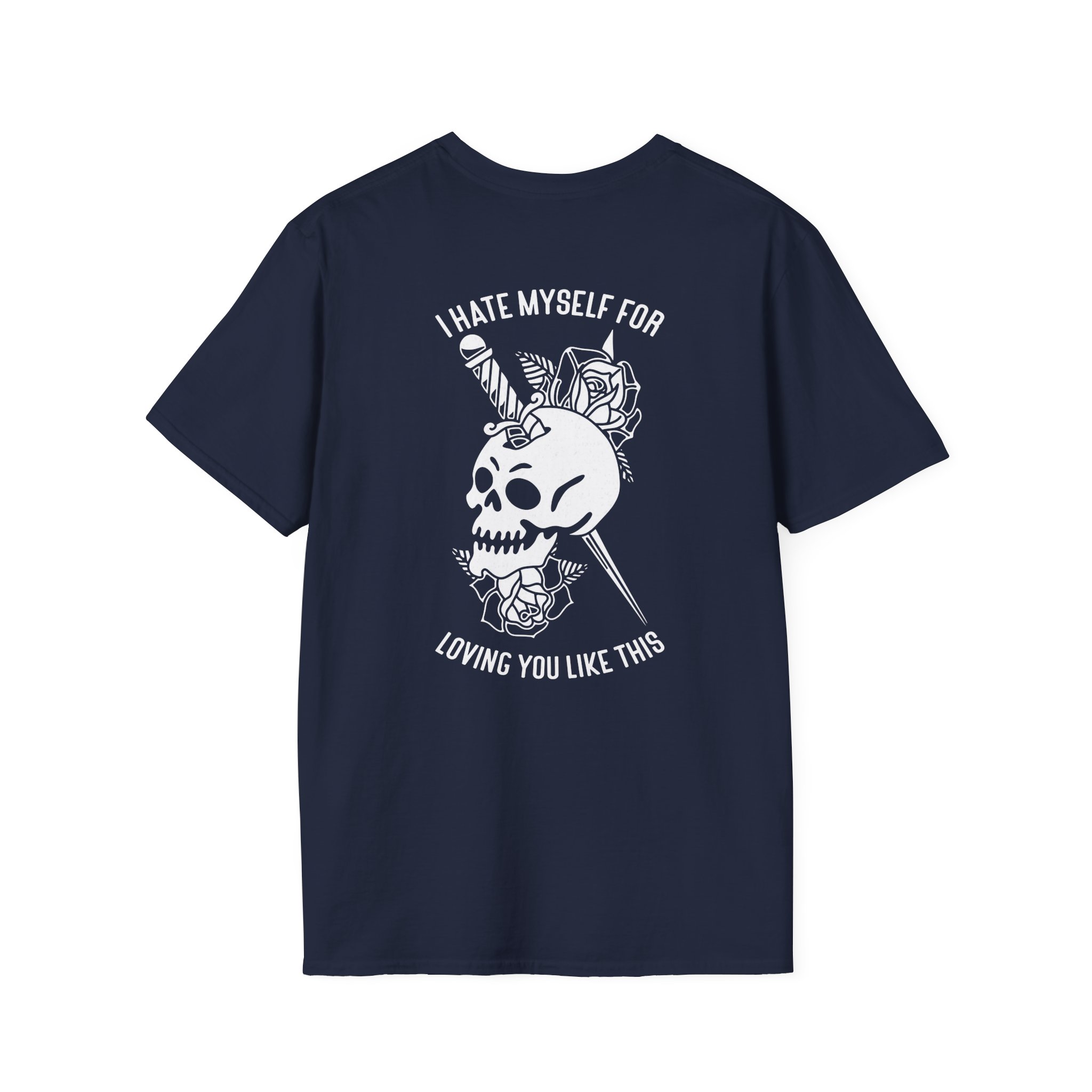 Bayside Dagger Skull Unisex Softstyle T-Shirt
