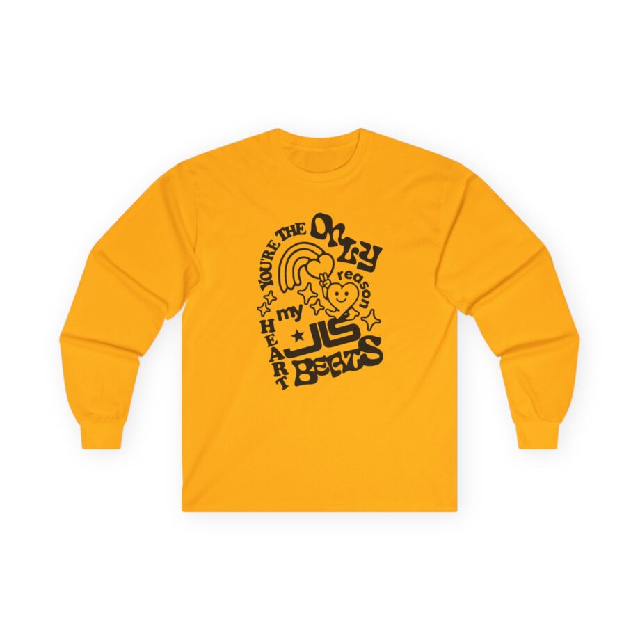 JLS Heart Beats Unisex Ultra Cotton Long Sleeve Tee