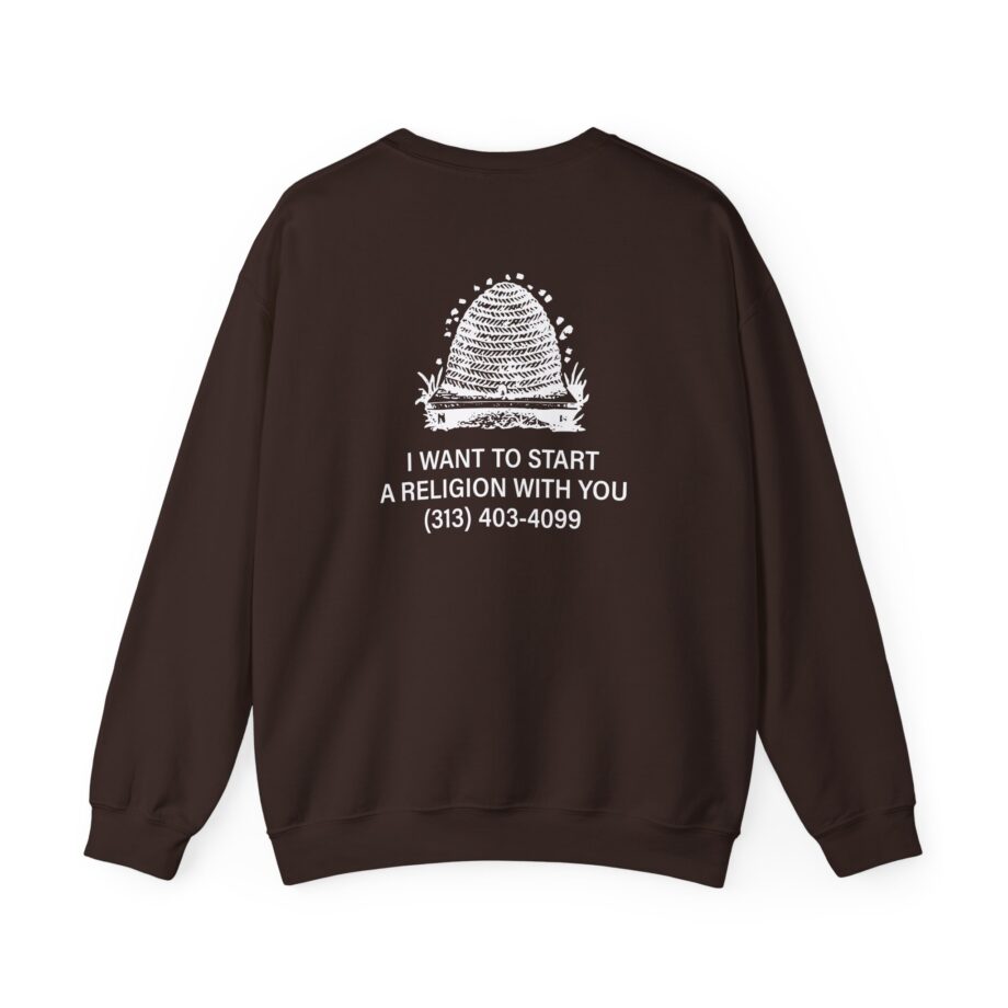 Fireworks Religion Unisex Heavy Blend™ Crewneck Sweatshirt