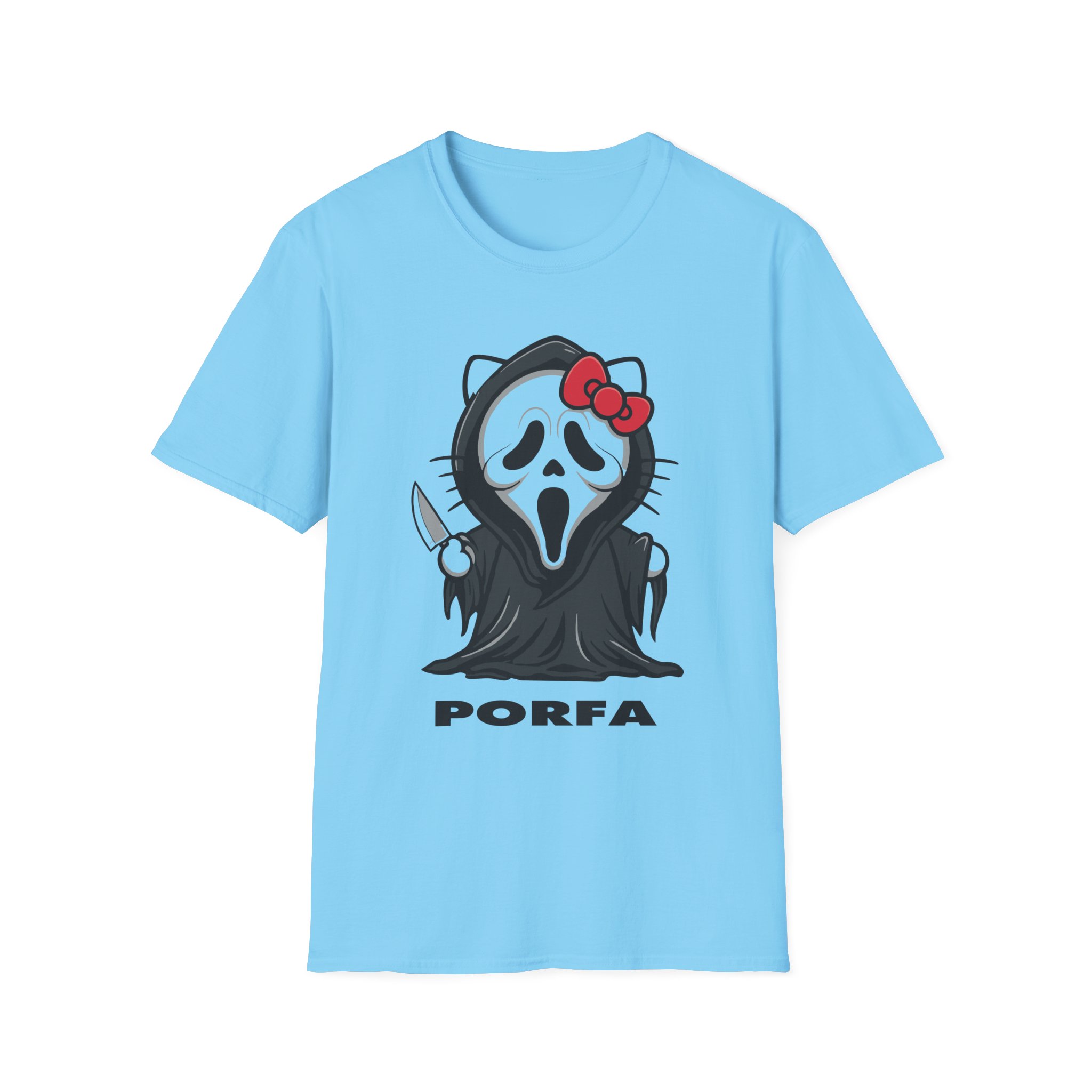 Porfa Scream Halloween Unisex Softstyle T-Shirt
