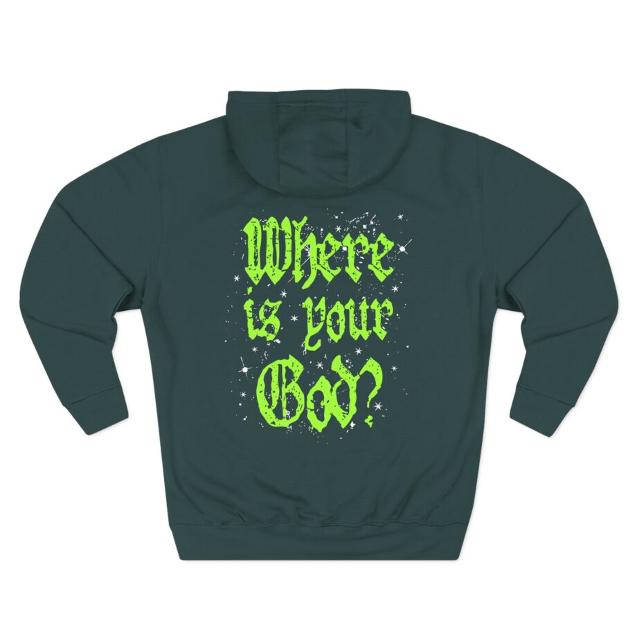 Suicide Silence Unanswered Neon Three-Panel Fleece Hoodie