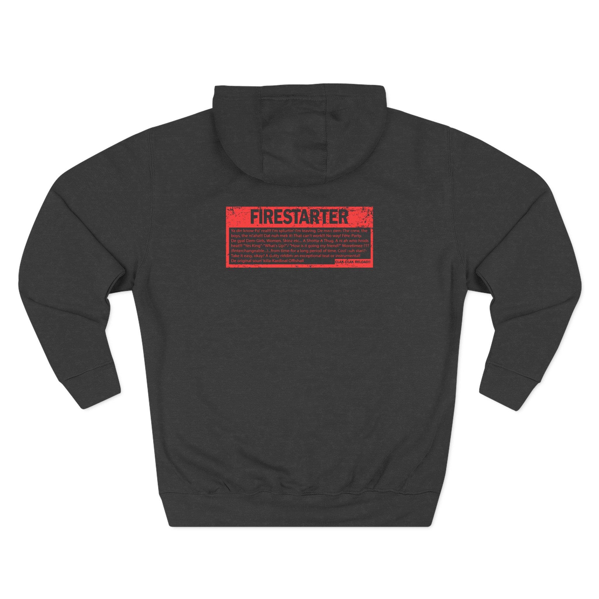 Kardinal Offishall Three-Panel Fleece Hoodie