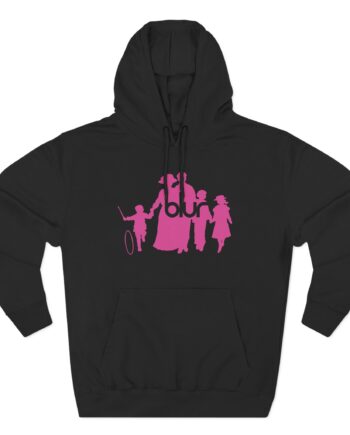 Blur Sunday Sunday Family Three-Panel Fleece Hoodie