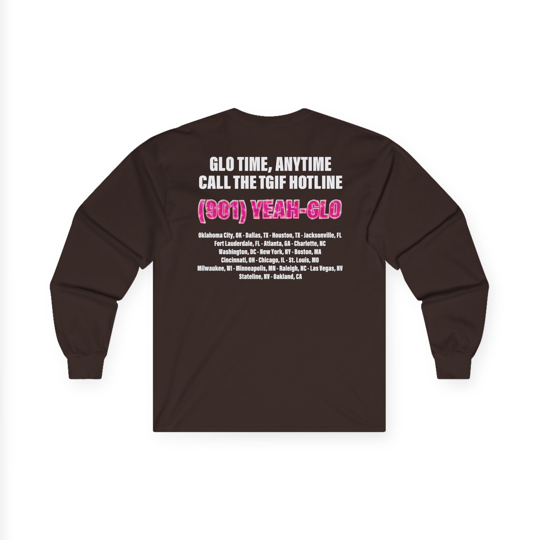 Glorilla Glorious Tour Glotorola Unisex Ultra Cotton Long Sleeve Tee