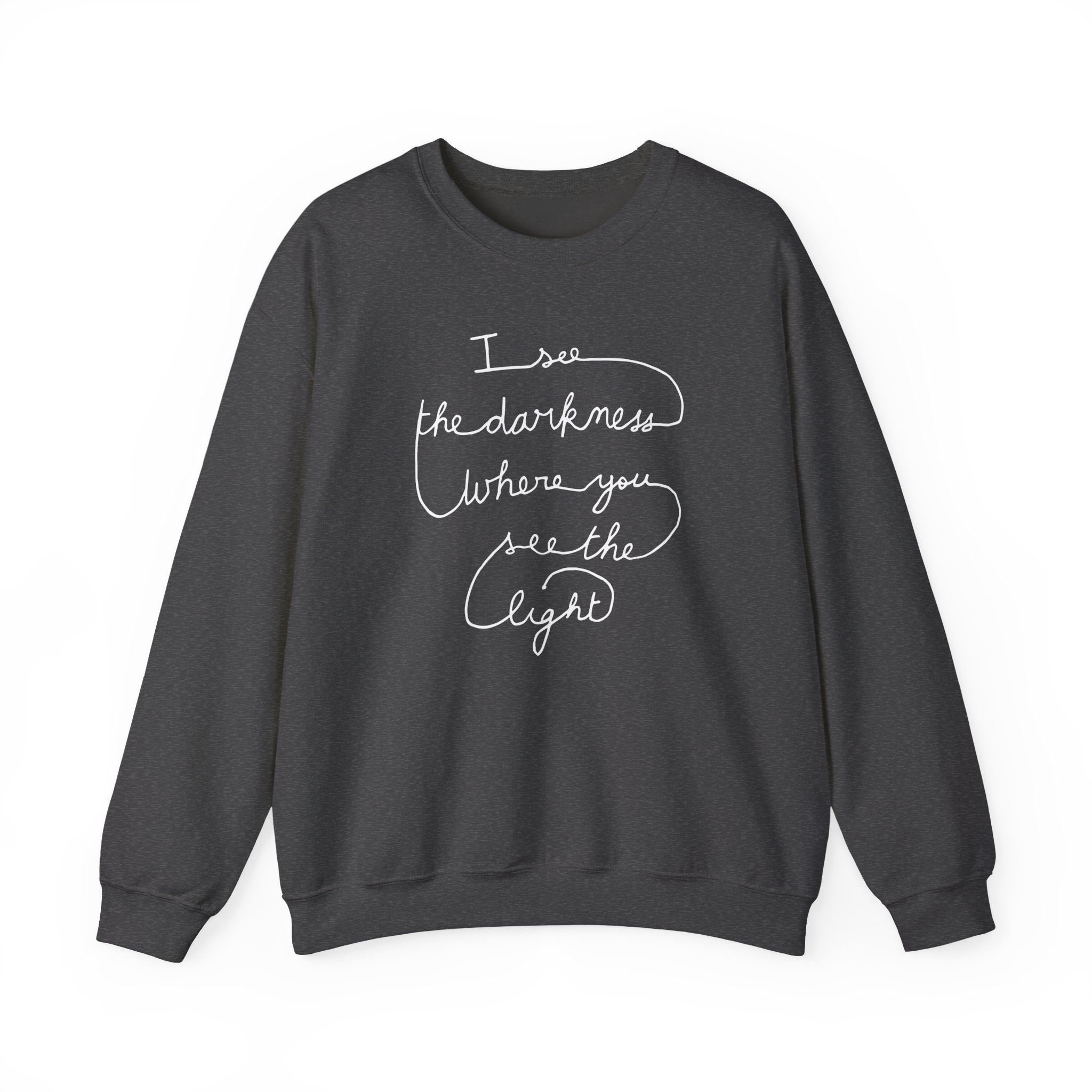 Tom Odell I See the Darkness Unisex Heavy Blendâ„¢ Crewneck Sweatshirt