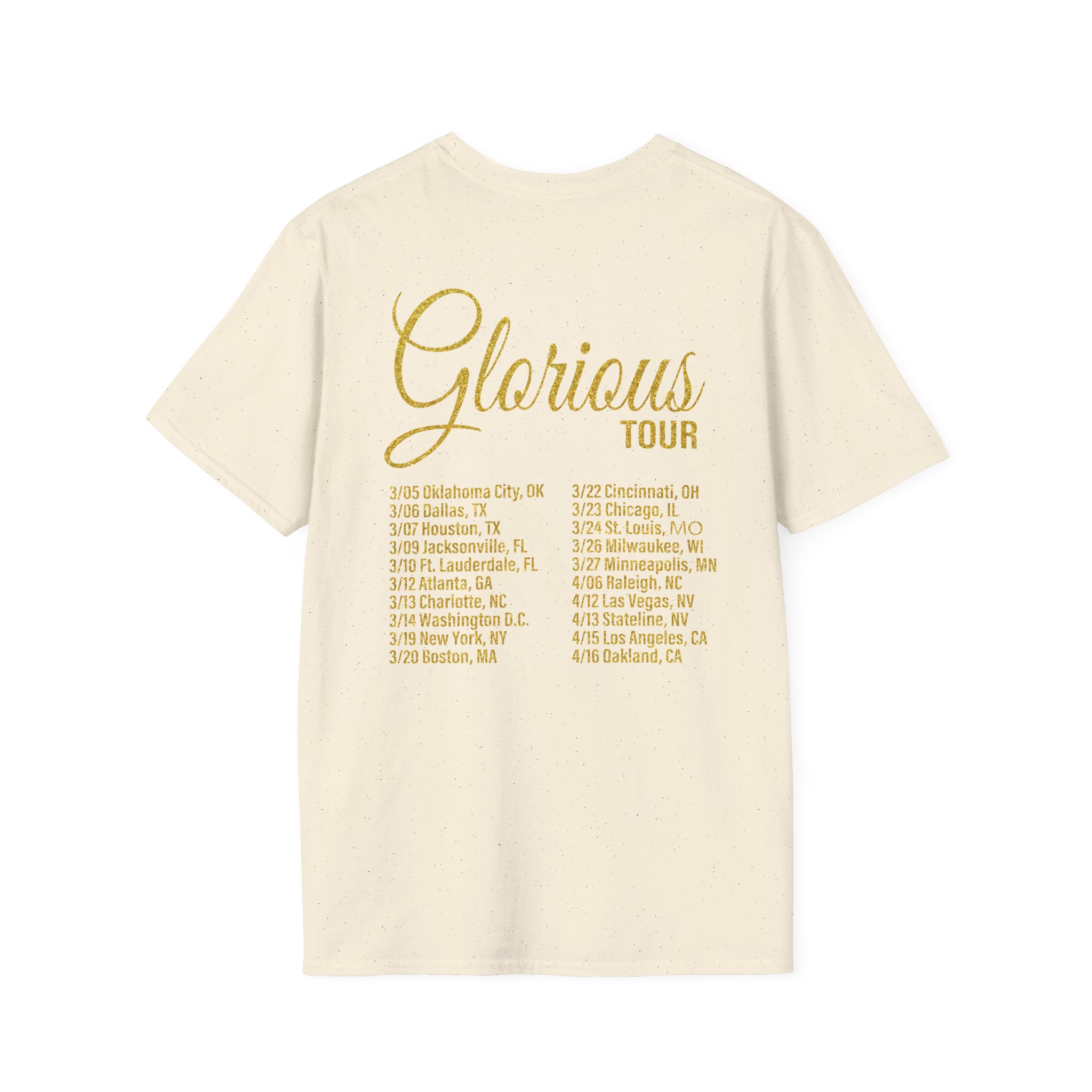 Glorilla Glorious Tour Unisex Softstyle T-Shirt