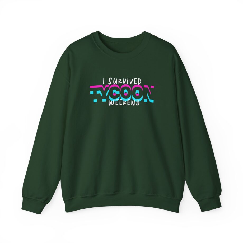 G-unit I Survined Tycoon Weekend Unisex Heavy Blend™ Crewneck Sweatshirt