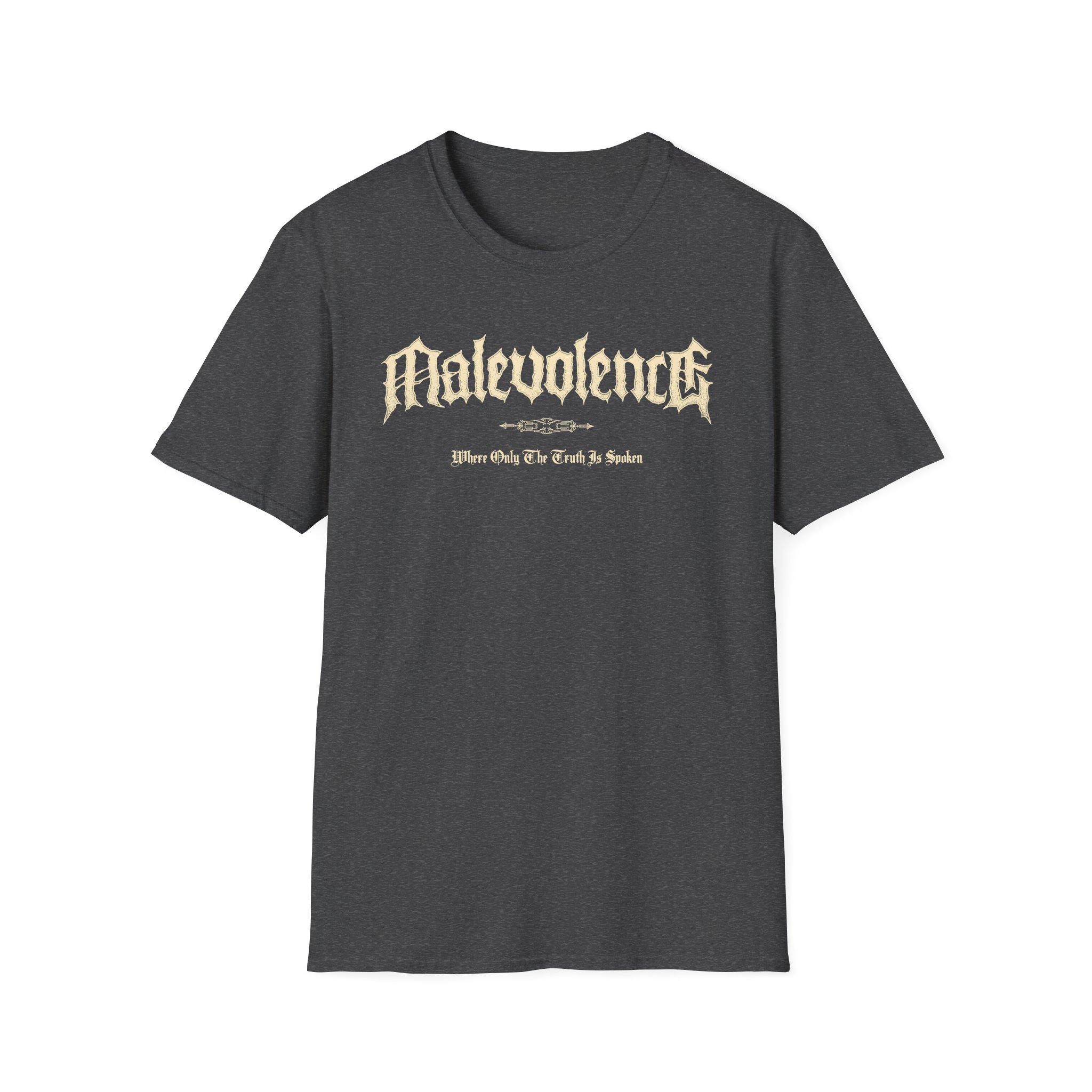 Malevolence Where Only the Truth is Spoken Unisex Softstyle T-Shirt