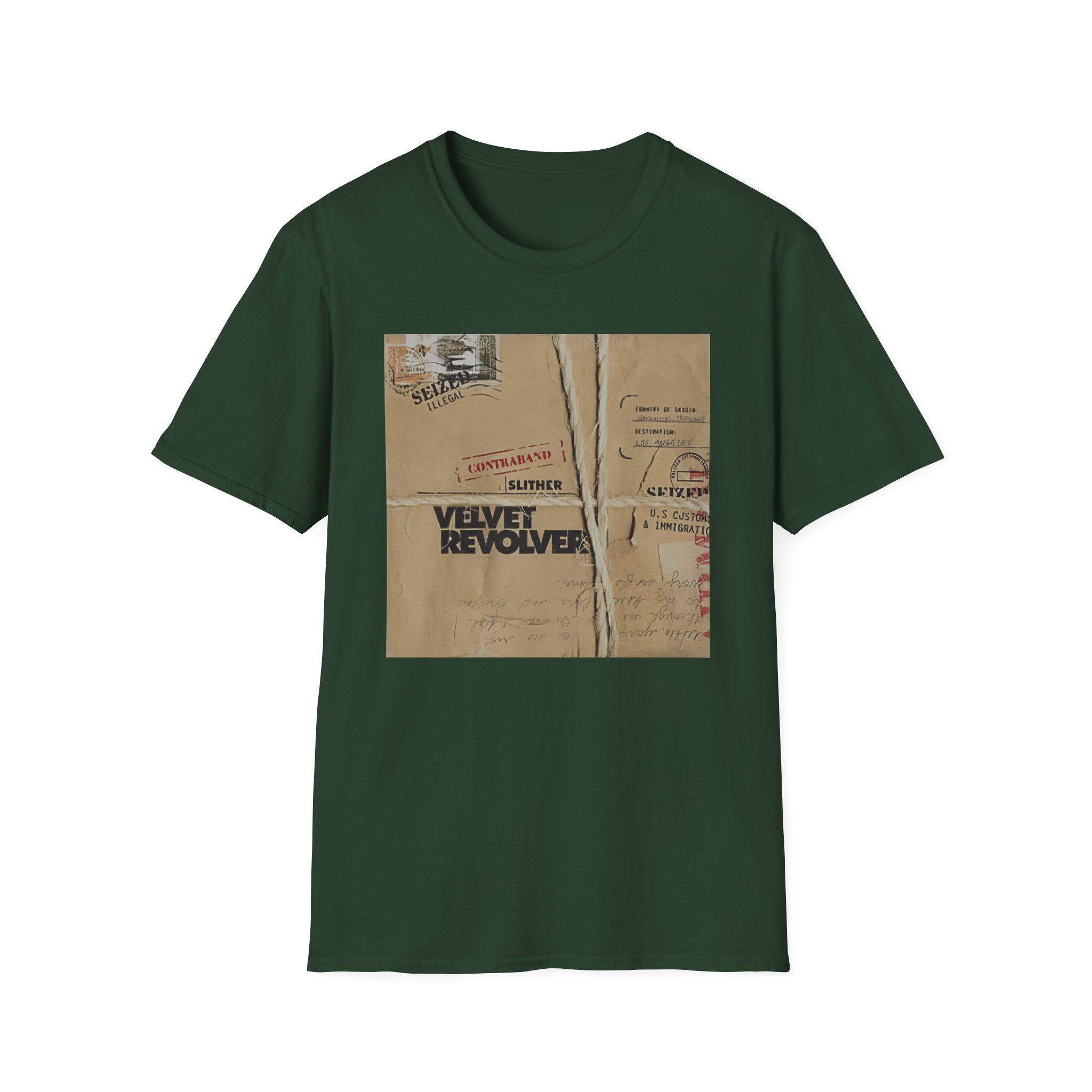 Velvet Revolver Slither 2 Album Cover Unisex Softstyle T-Shirt