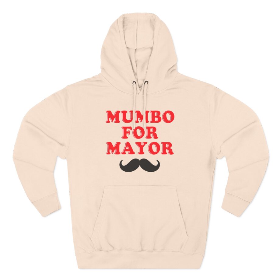 Mumbo Jumbo Mumbo for Mayor Three-Panel Fleece Hoodie