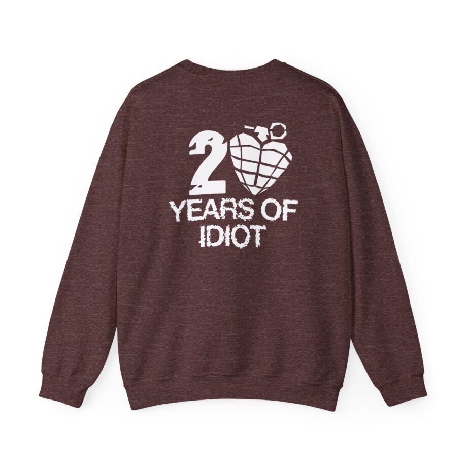 Green Day 20 Years of Idiot Unisex Heavy Blend™ Crewneck Sweatshirt