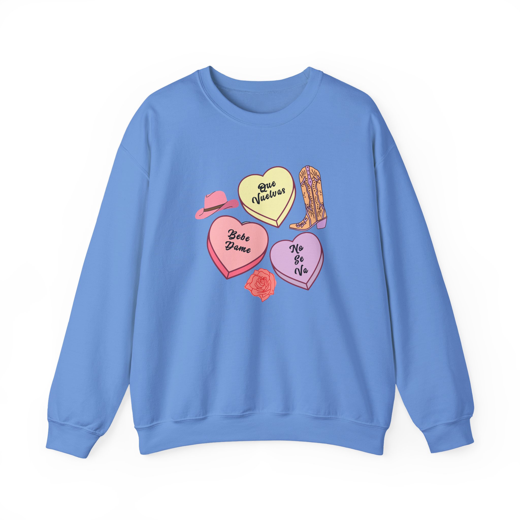 Grupo Frontera Cute Fan Unisex Heavy Blendâ„¢ Crewneck Sweatshirt