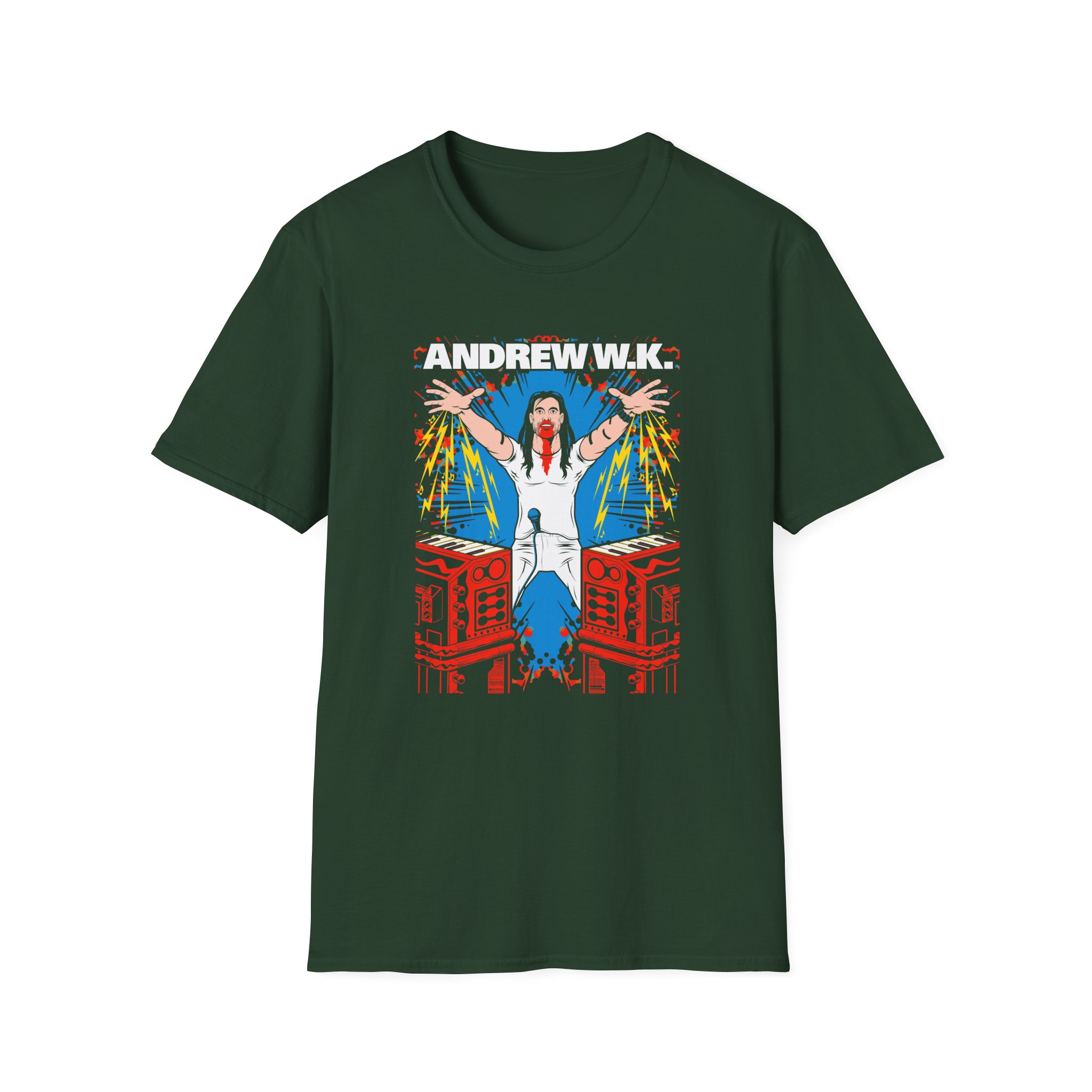 Andrew Wk Sorcery Unisex Softstyle T-Shirt