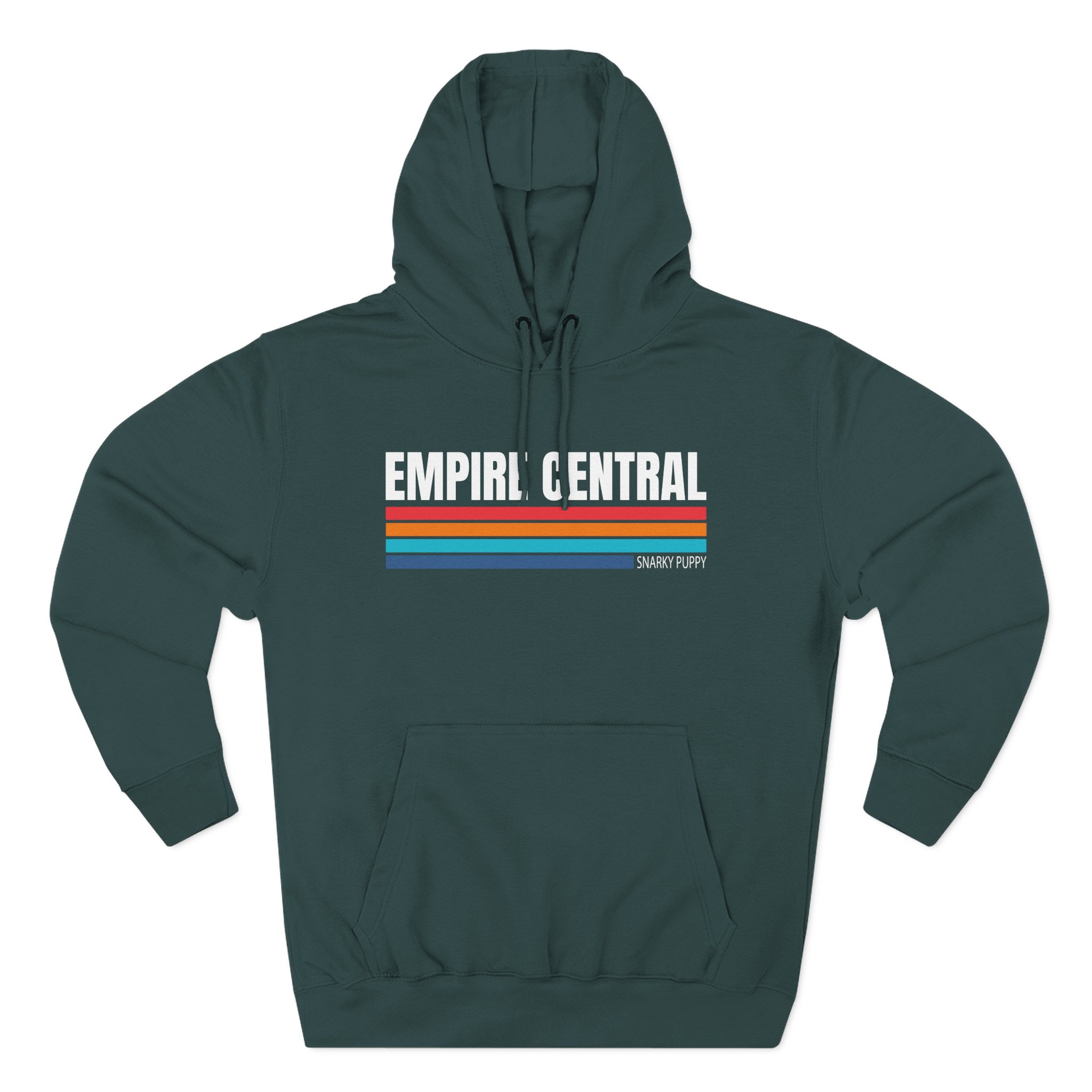 Snarky Puppy Empire Central Logo Three-panel Fleece Hoodie