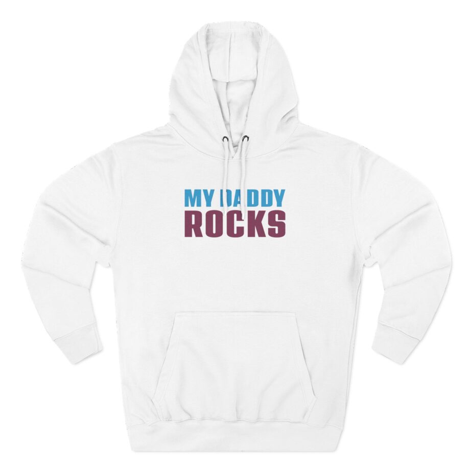 JLS My Daddy Rocks Three-Panel Fleece Hoodie