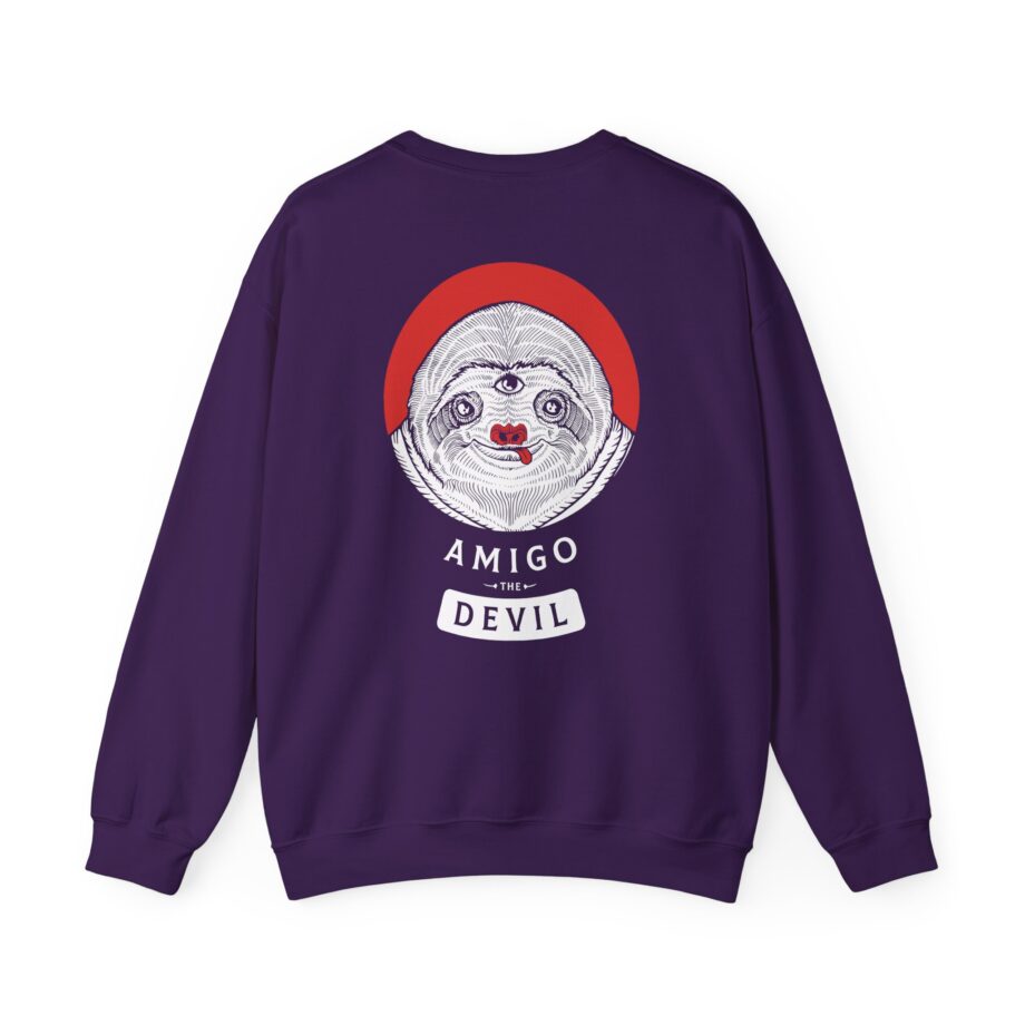 Amigo the Devil Hanging Around Unisex Heavy Blend™ Crewneck Sweatshirt