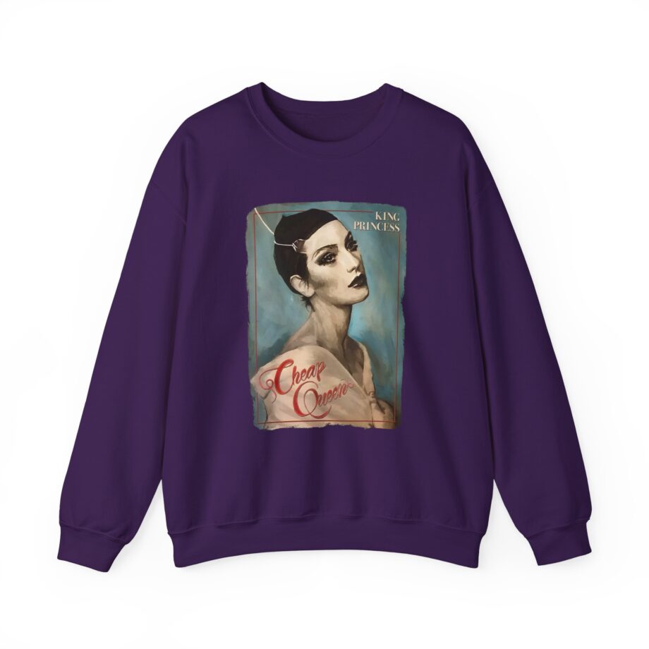 King Princess Cheap Queen Unisex Heavy Blend™ Crewneck Sweatshirt