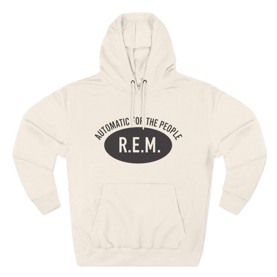 Rem Automatic for the People Three-Panel Fleece Hoodie
