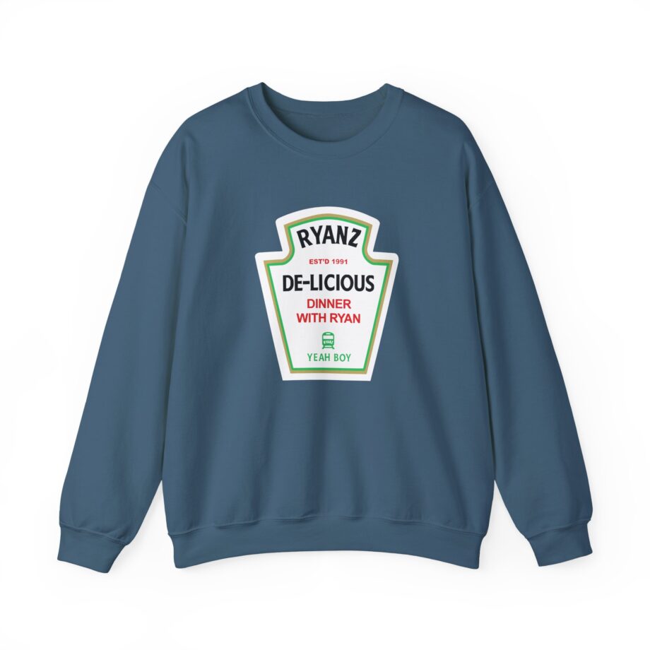 Ryan Windridge De-lecious Dinner Unisex Heavy Blend™ Crewneck Sweatshirt