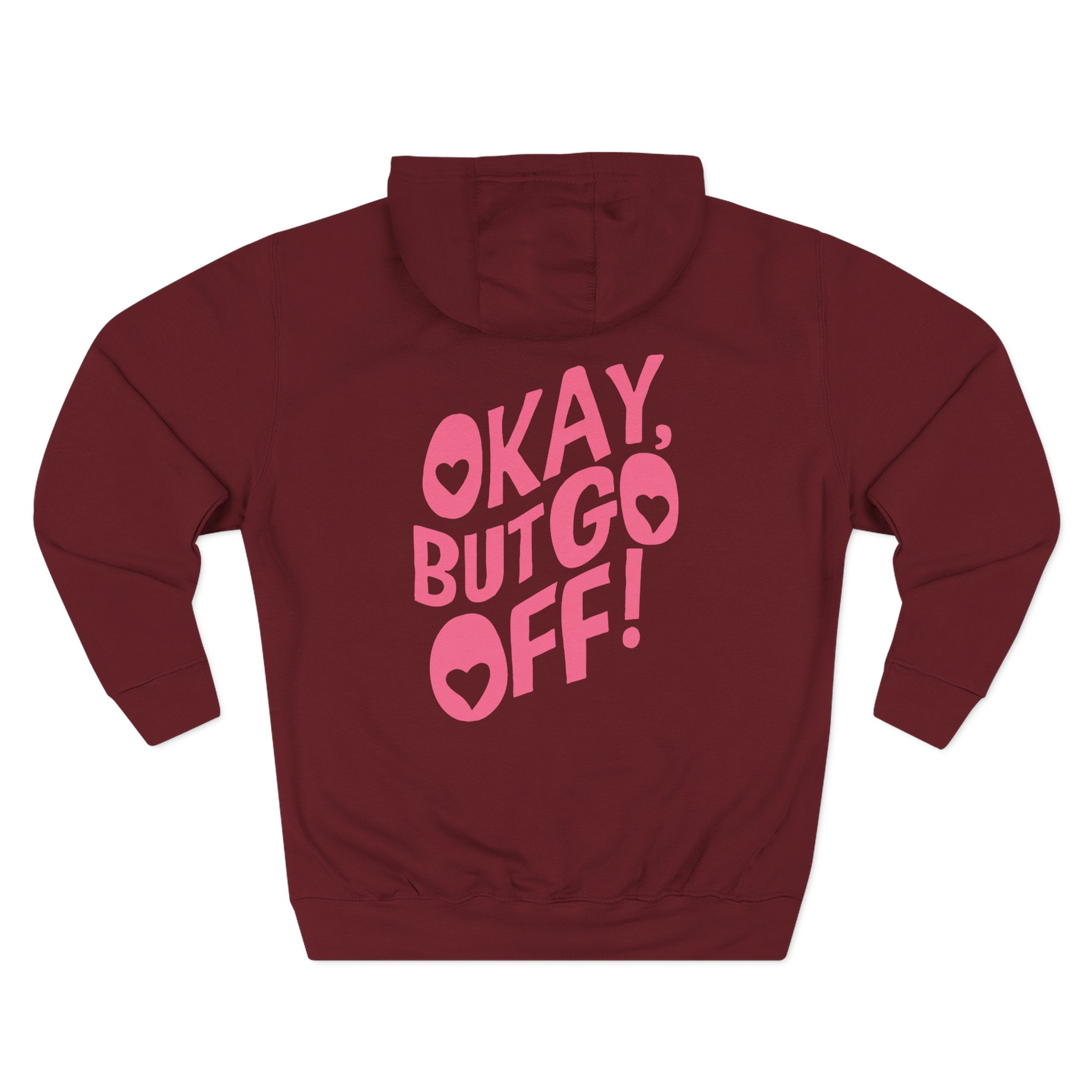 Shawty Bae Three-Panel Fleece Hoodie