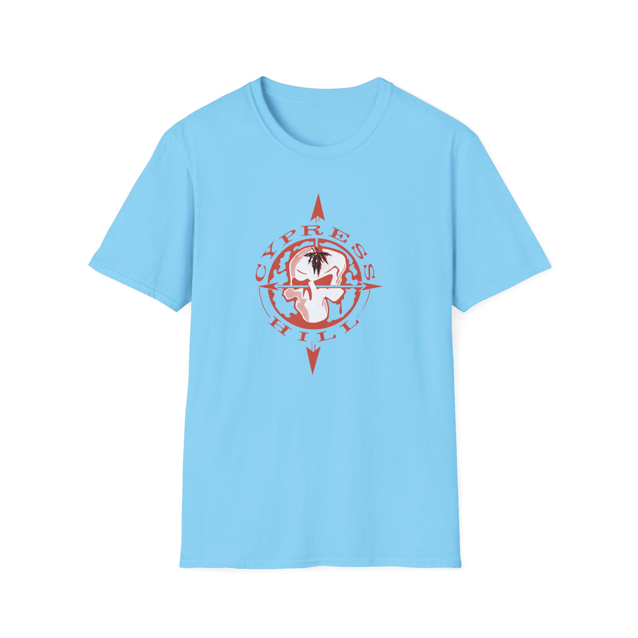 Cypress Hill Skull N Compass Unisex Softstyle T-Shirt