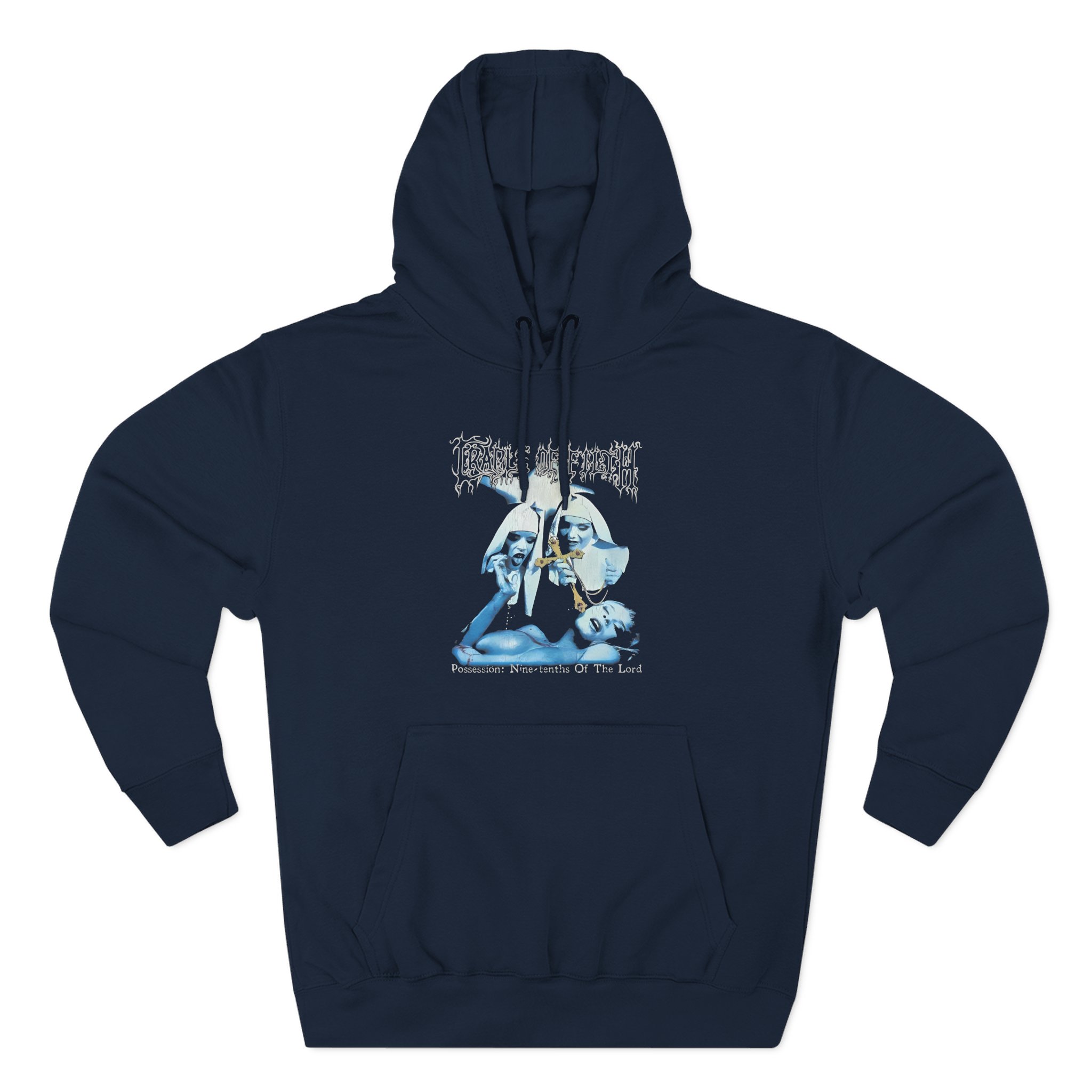 Cradle of Filth Decadence is a Virtue Three-Panel Fleece Hoodie