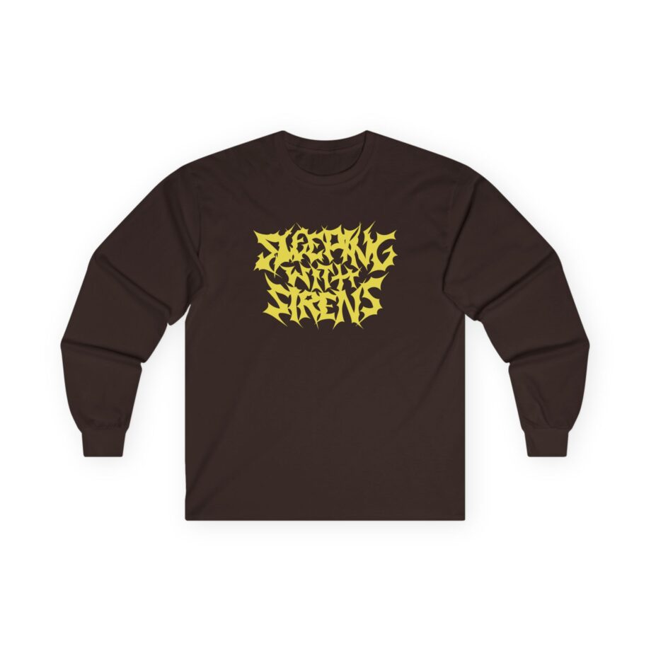 Sleeping With Sirens Metal Logo Unisex Ultra Cotton Long Sleeve Tee