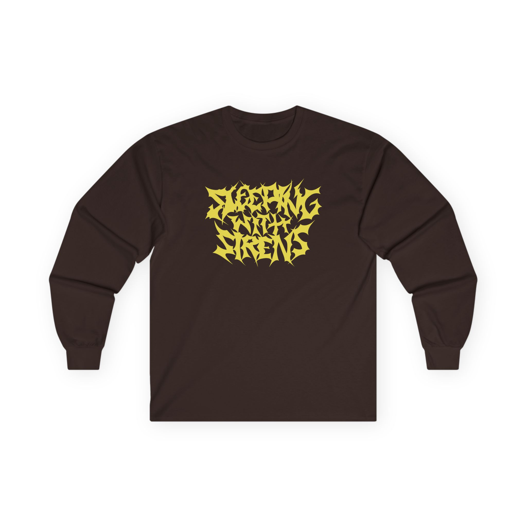Sleeping With Sirens Metal Logo Unisex Ultra Cotton Long Sleeve Tee
