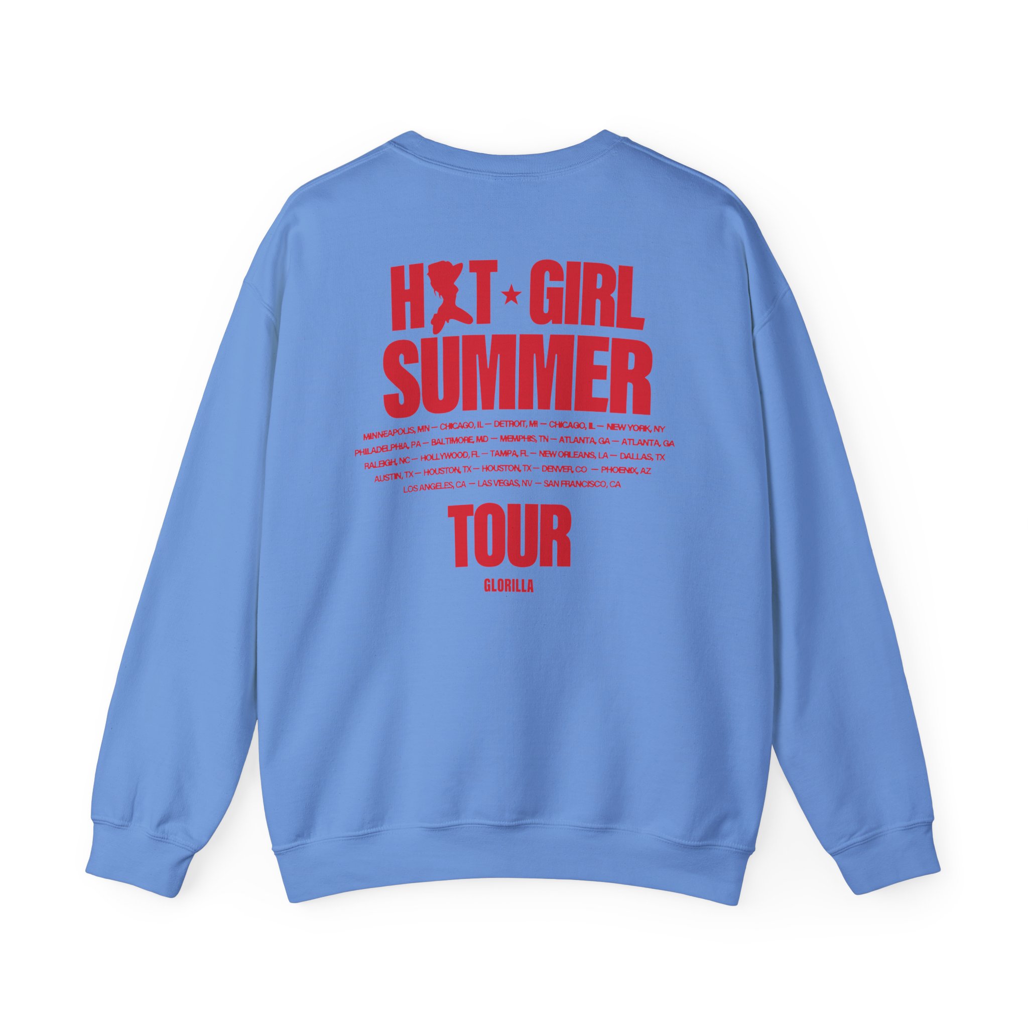 Glorilla Hot Girl Summer Tour Unisex Heavy Blendâ„¢ Crewneck Sweatshirt