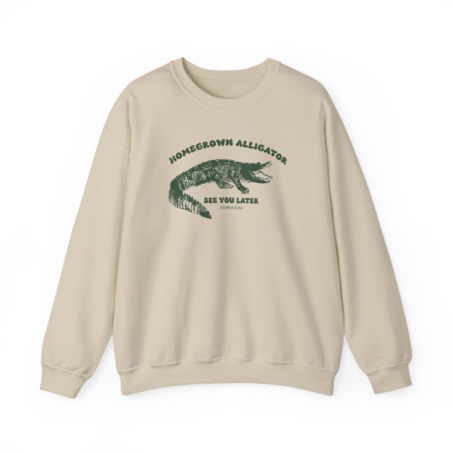 George Ezra Home Grown Alligator Unisex Heavy Blend™ Crewneck Sweatshirt