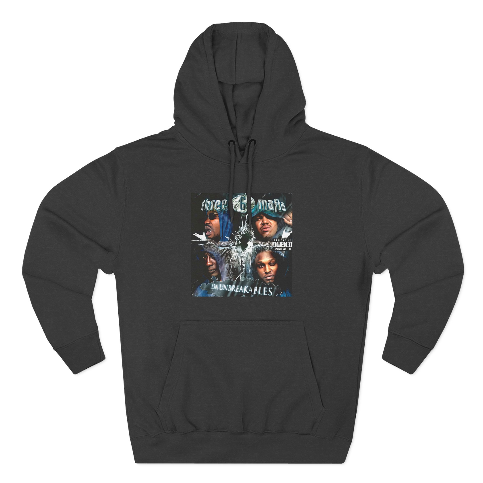 Three 6 Mafia Unbreakables Three-Panel Fleece Hoodie