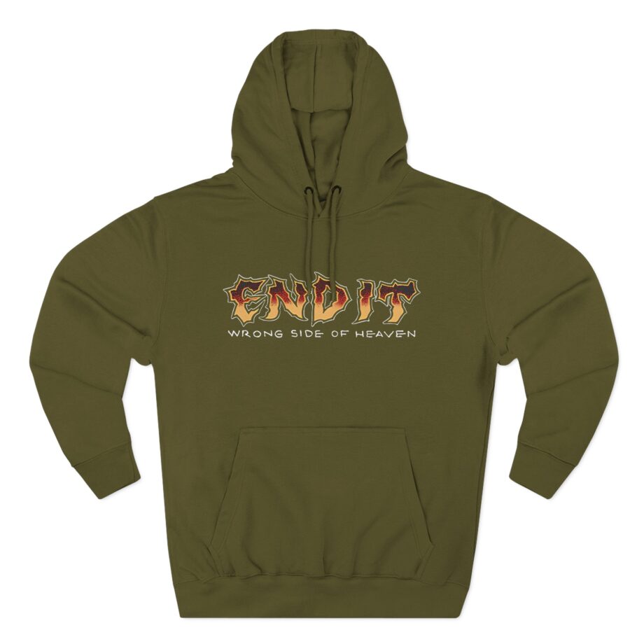 End It Wrong Side Of Heaven Three-Panel Fleece Hoodie