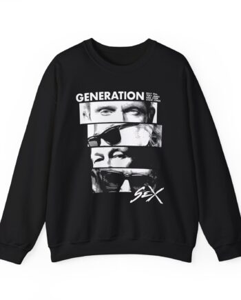 Billy Idol Eye Stack Unisex Heavy Blend™ Crewneck Sweatshirt