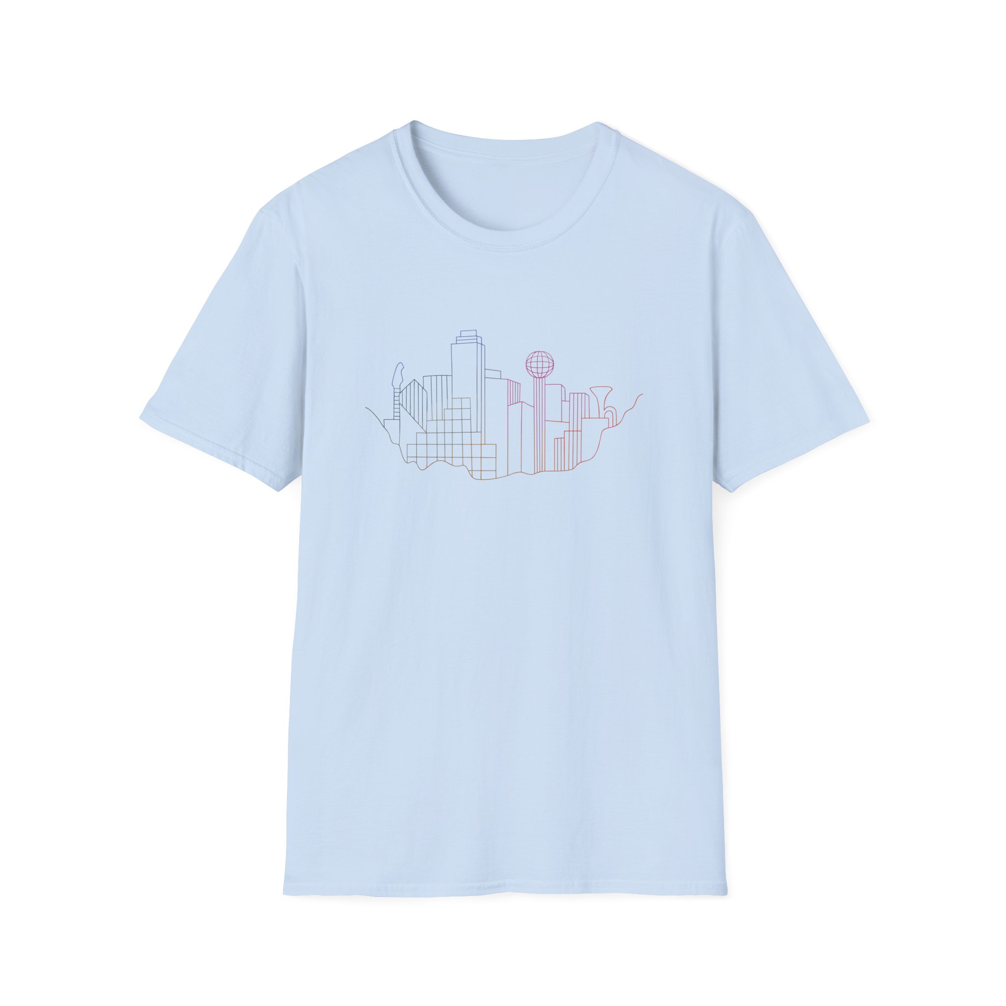 Snarky Puppy Empire Central Skyline Unisex Softstyle T-shirt