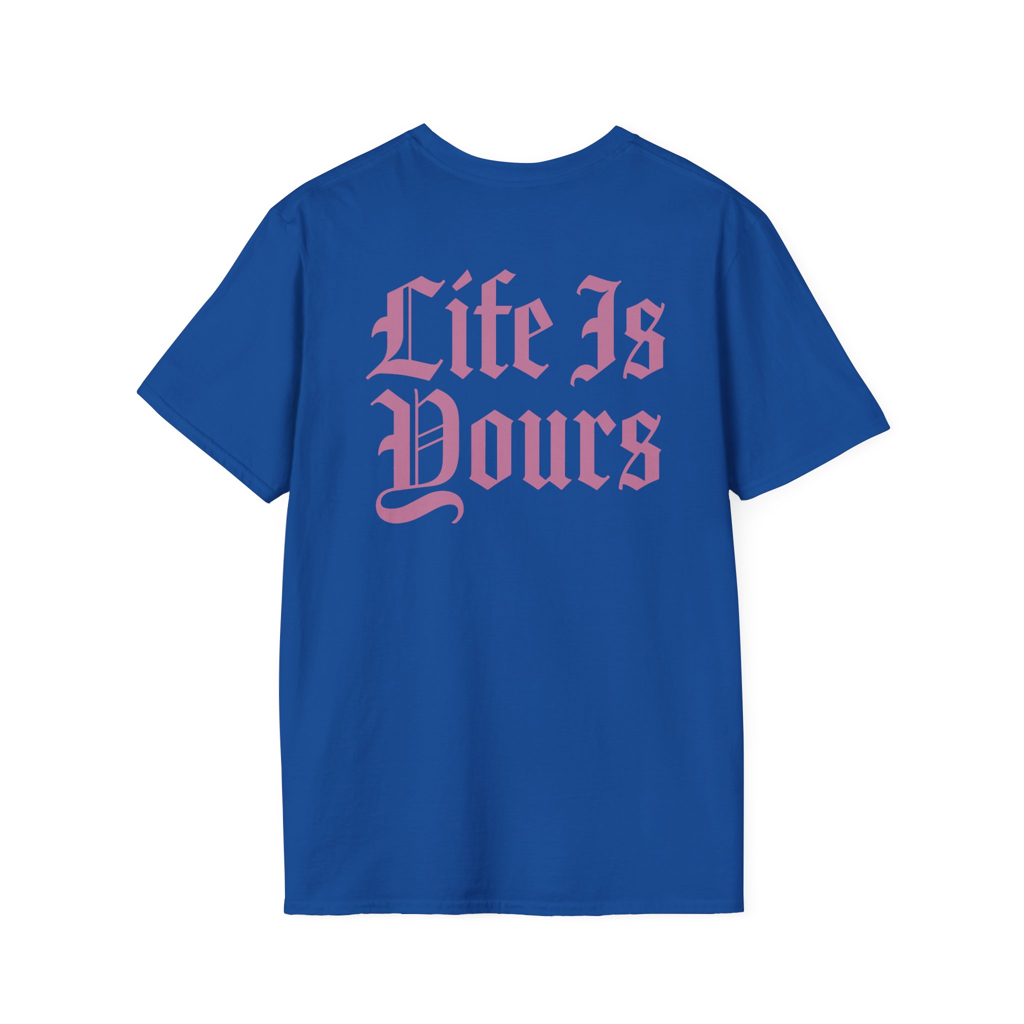 Foals Life is Yours Gothic Logo Unisex Softstyle T-Shirt