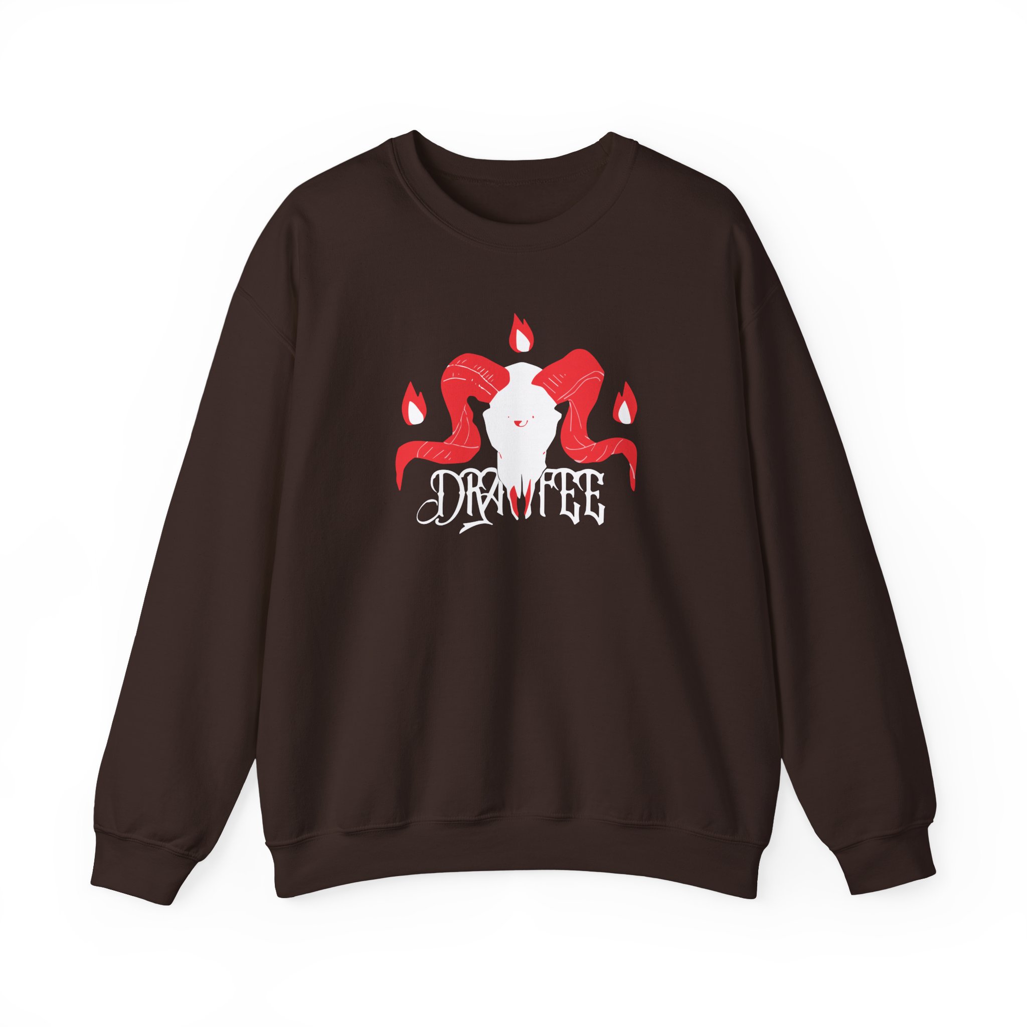 Drawfee Metal Unisex Heavy Blendâ„¢ Crewneck Sweatshirt