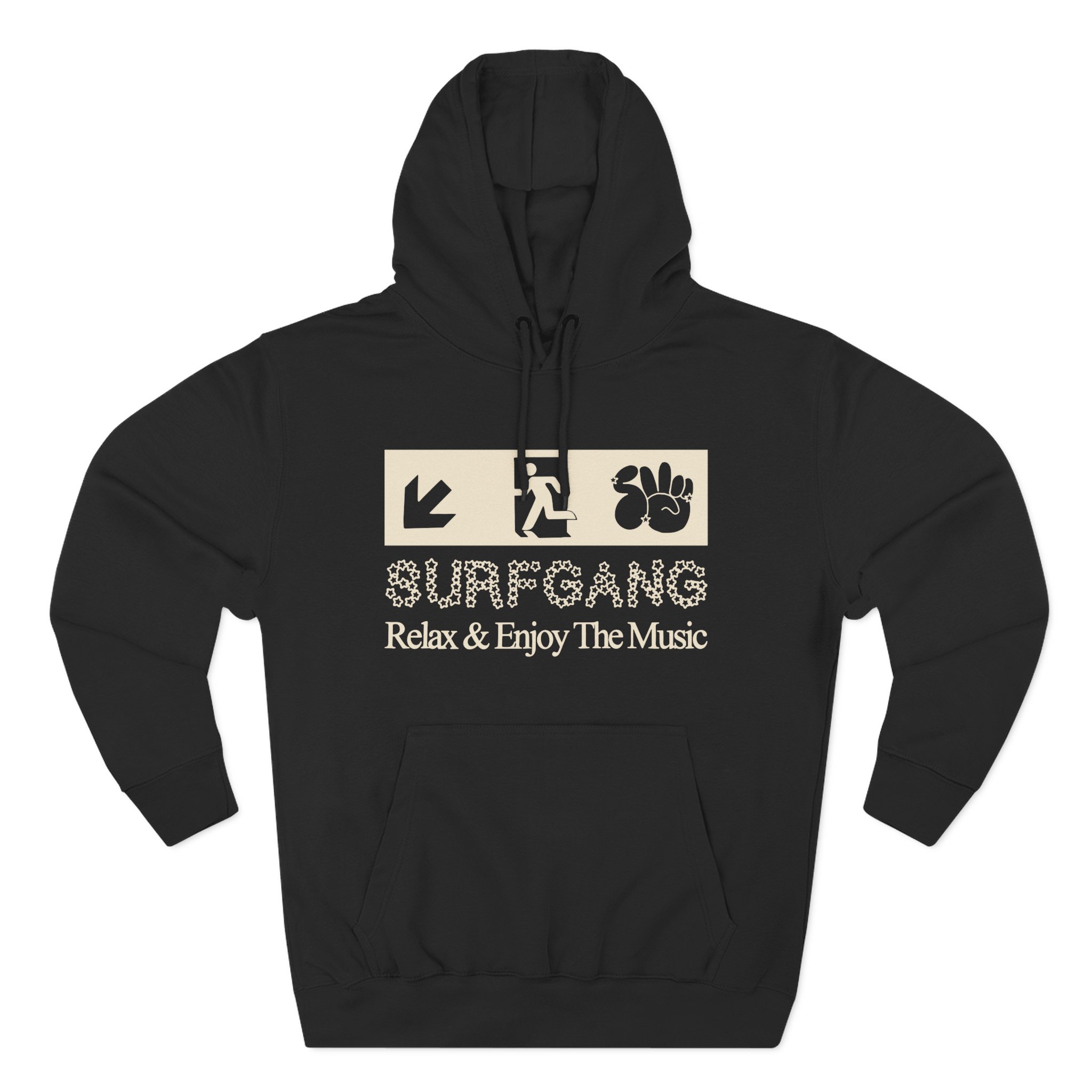 Surf Gang Three-Panel Fleece Hoodie