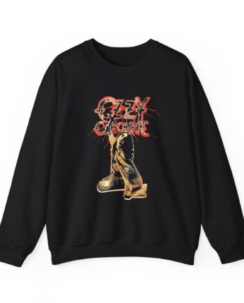Ozzy Osbourne Red Lightning Tourback Unisex Heavy Blend™ Crewneck Sweatshirt
