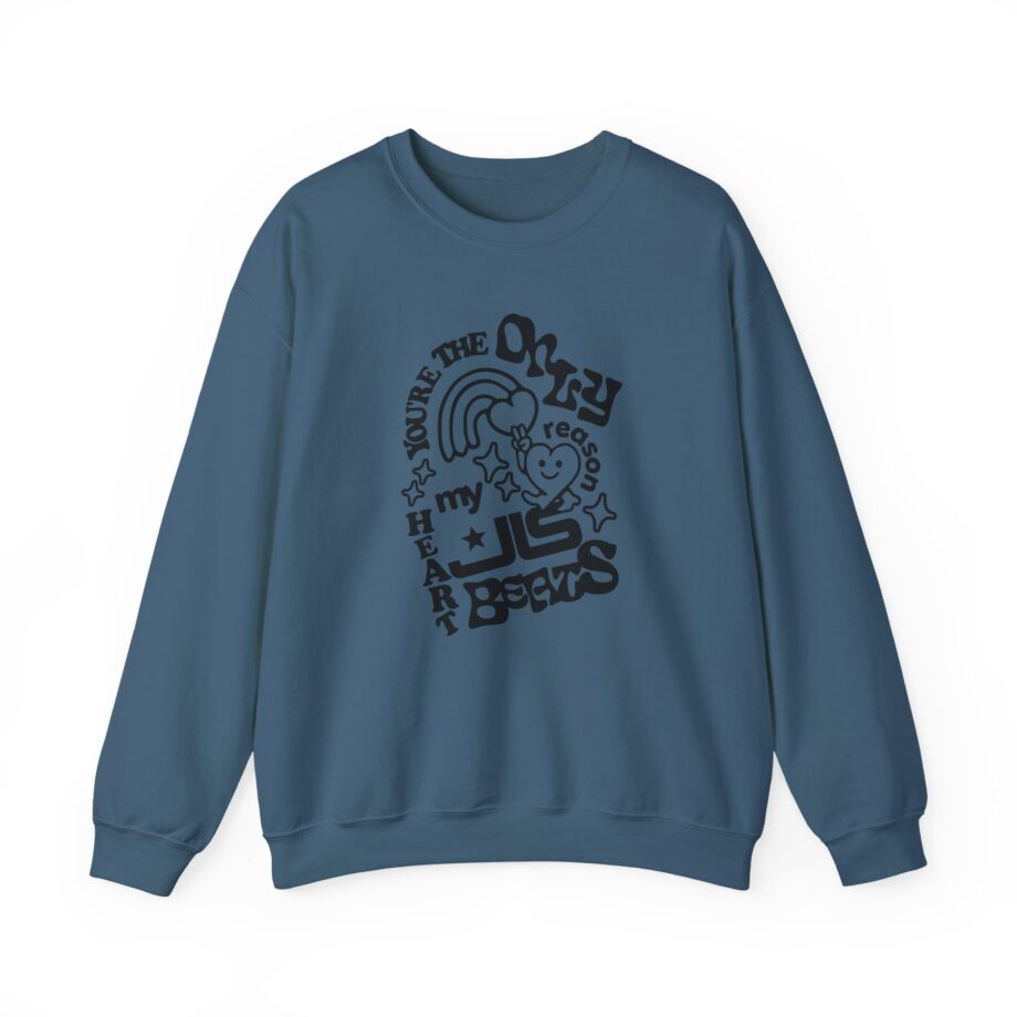 JLS Heart Beats Unisex Heavy Blend™ Crewneck Sweatshirt