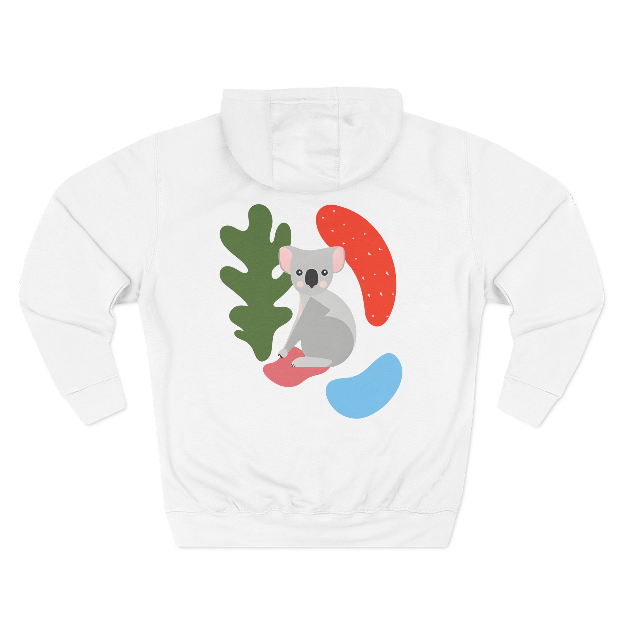 chon australian wildlife Three-Panel Fleece Hoodie