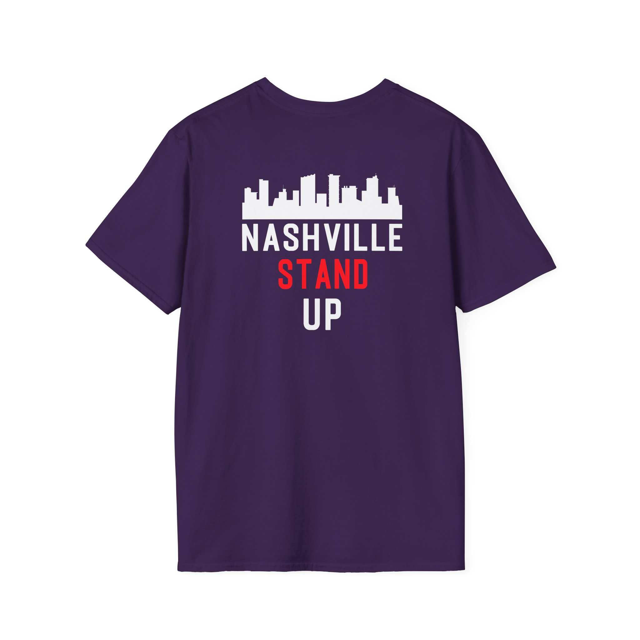 Caleb Plant Nashville Stand Up World Championship Unisex Softstyle T-Shirt