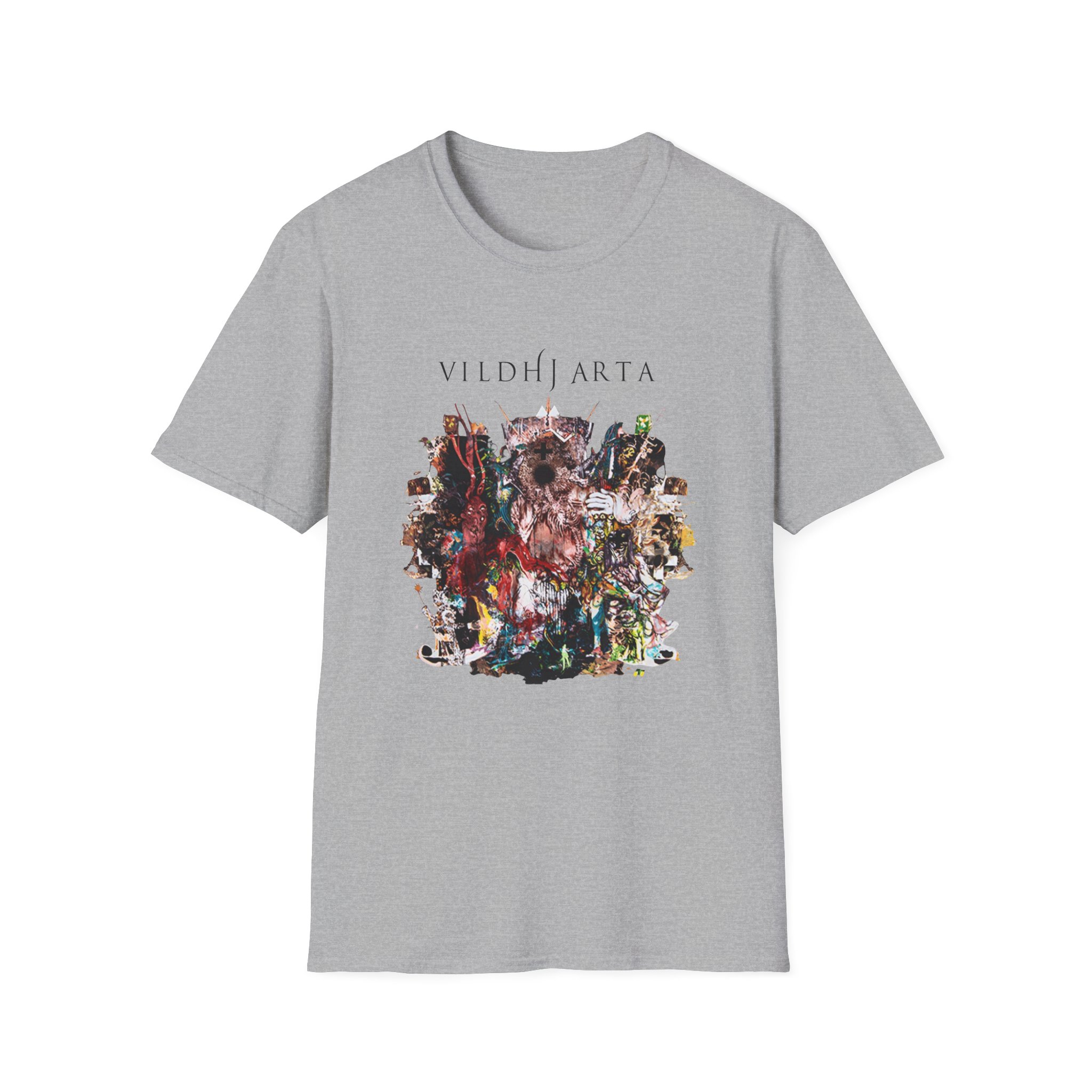 Vildhjarta Kristallfågel Unisex Softstyle T-shirt