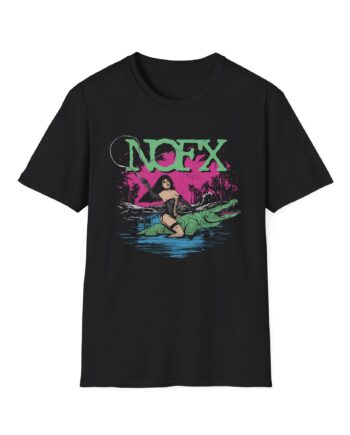 Nofx Gator Unisex Softstyle T-Shirt