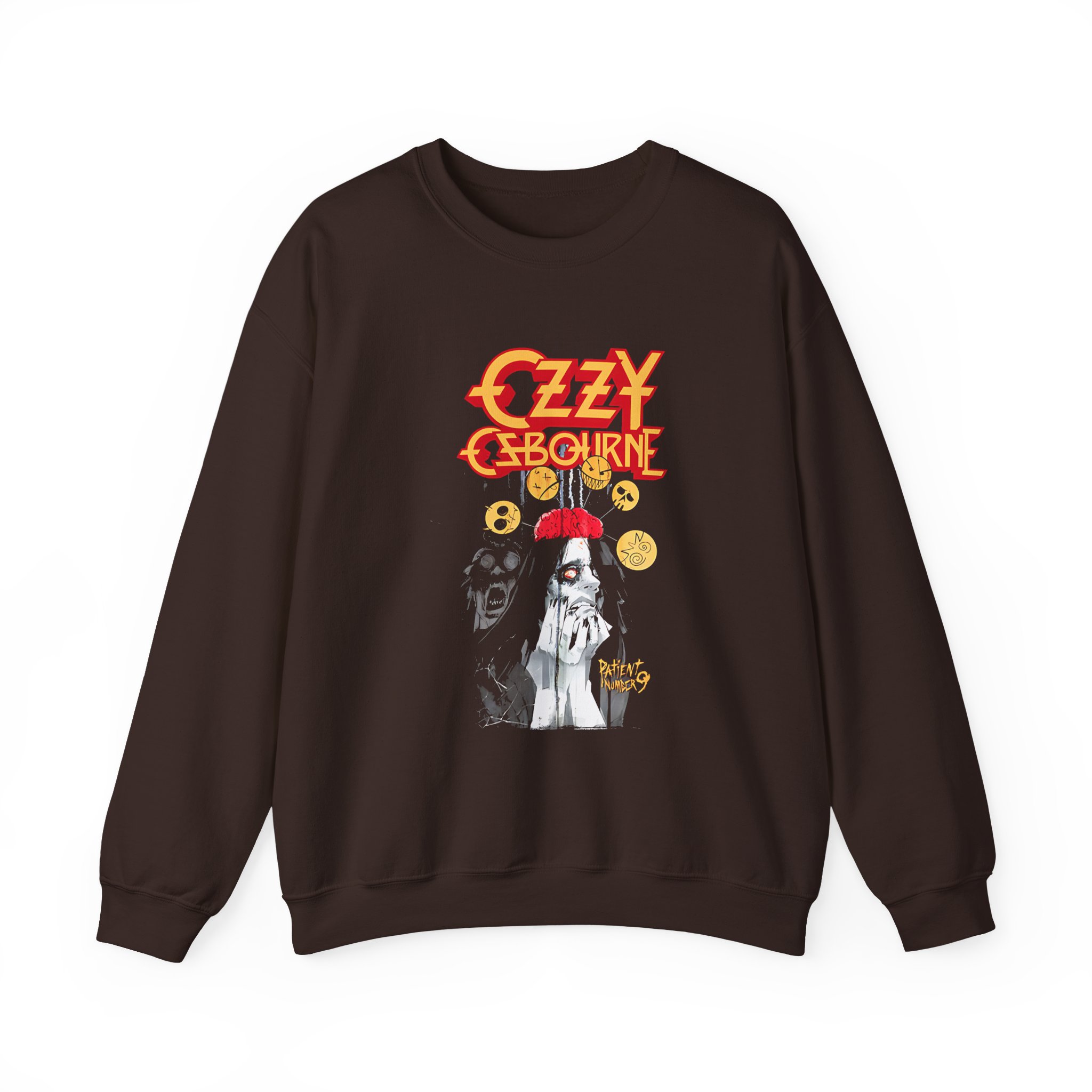 Ozzy Osbourne Paranoid No 9 Unisex Heavy Blendâ„¢ Crewneck Sweatshirt