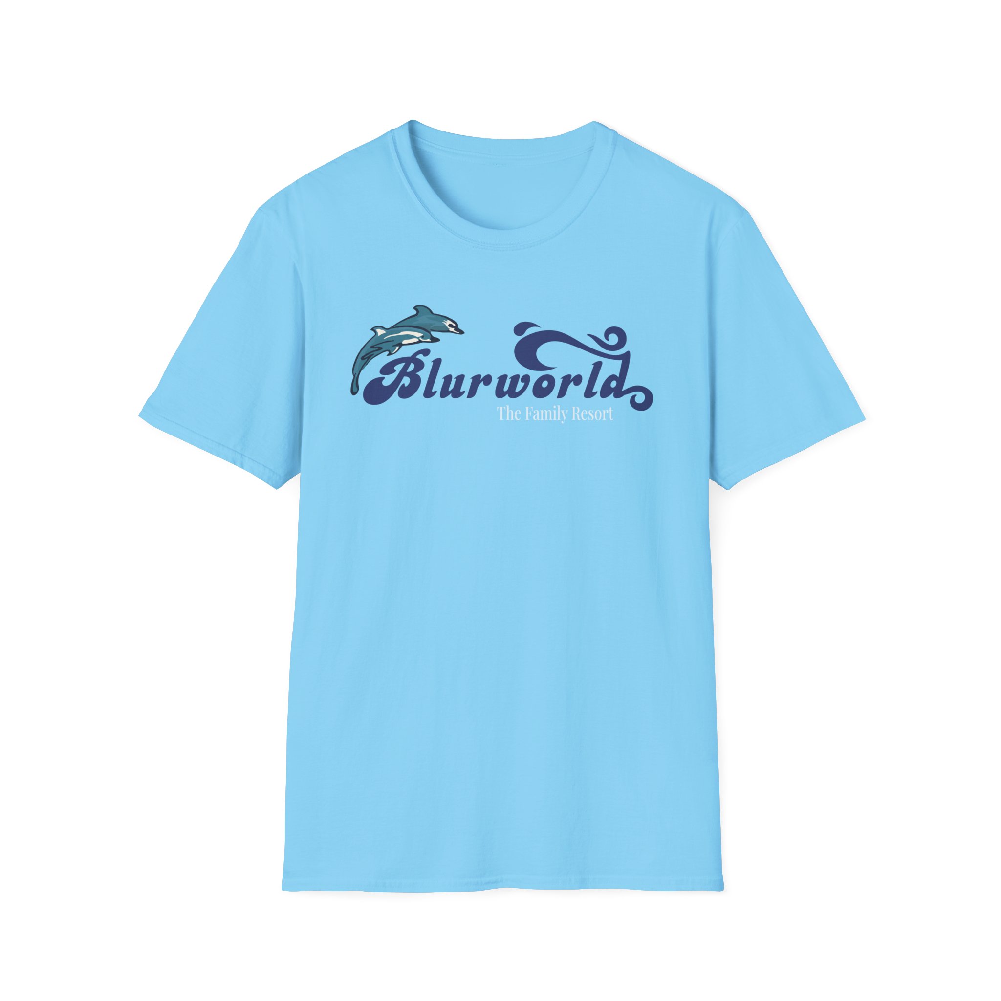 Blur Seaworld Unisex Softstyle T-Shirt
