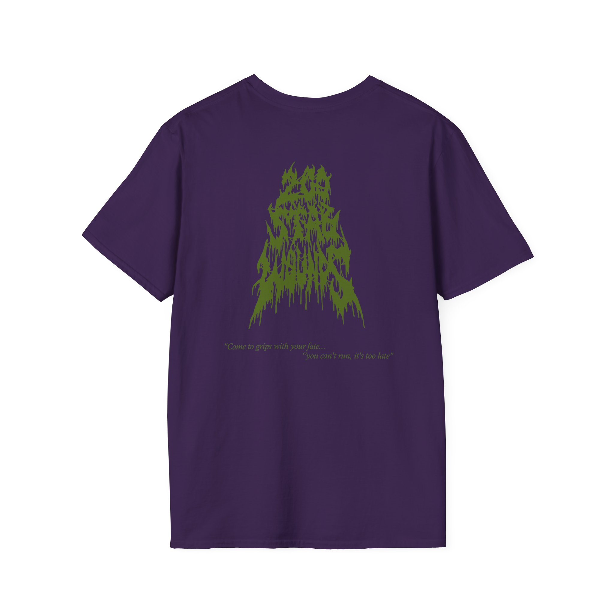200 Stab Wounds Spider Skull Unisex Softstyle T-Shirt