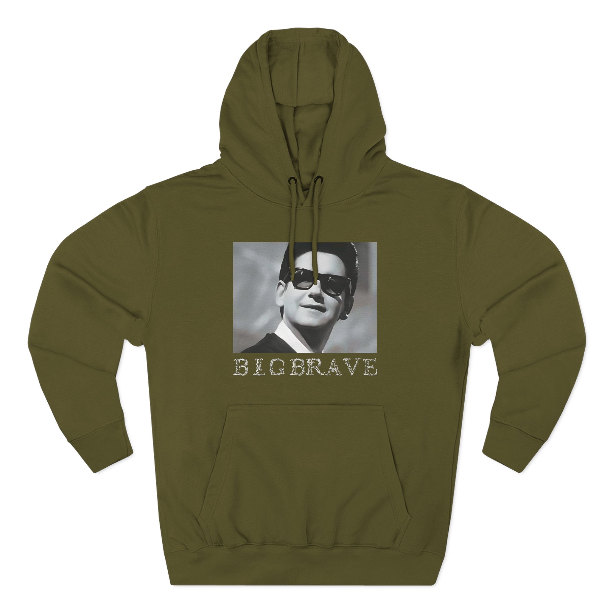 Big Brave Three-Panel Fleece Hoodie