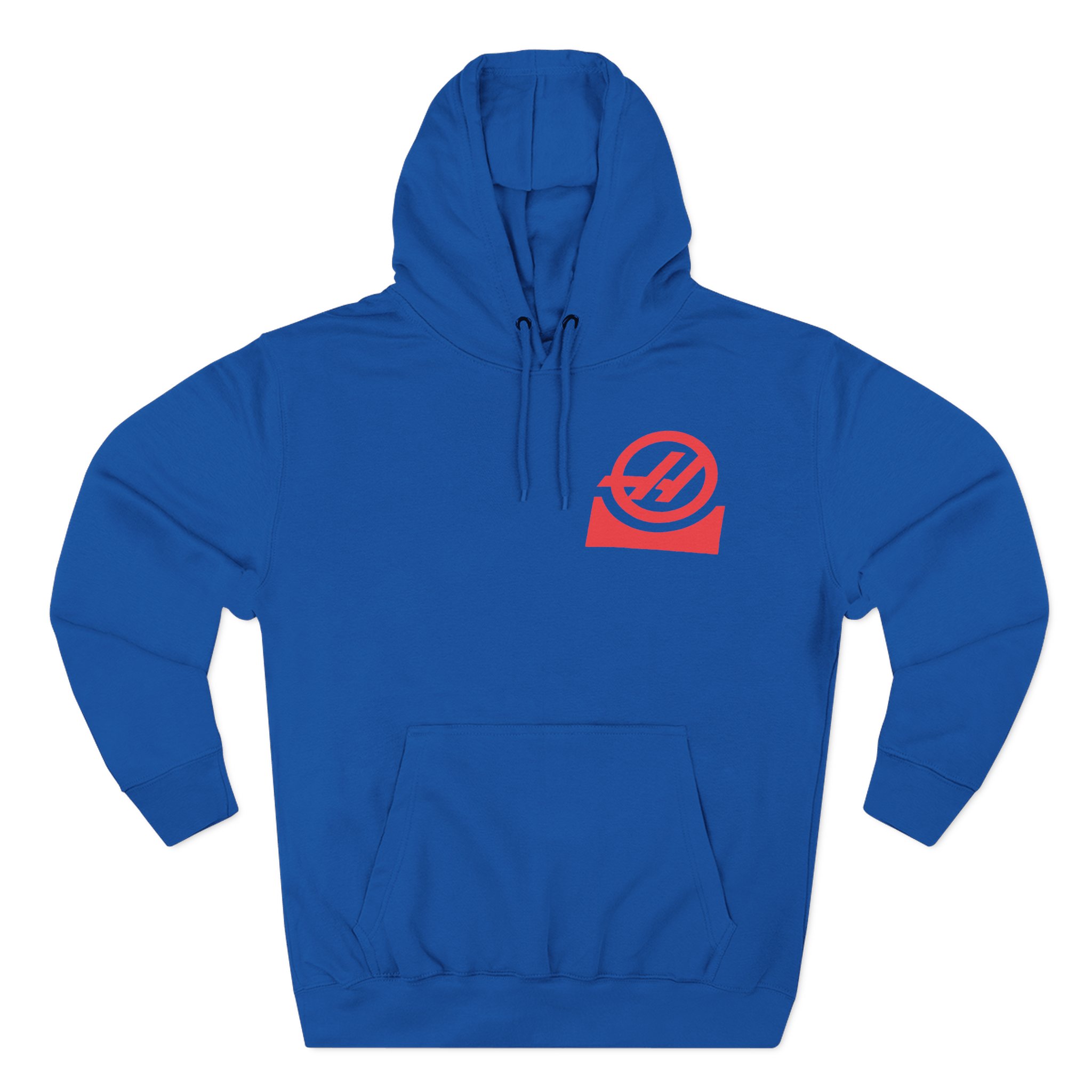 Haas F1 Color Block Three-Panel Fleece Hoodie